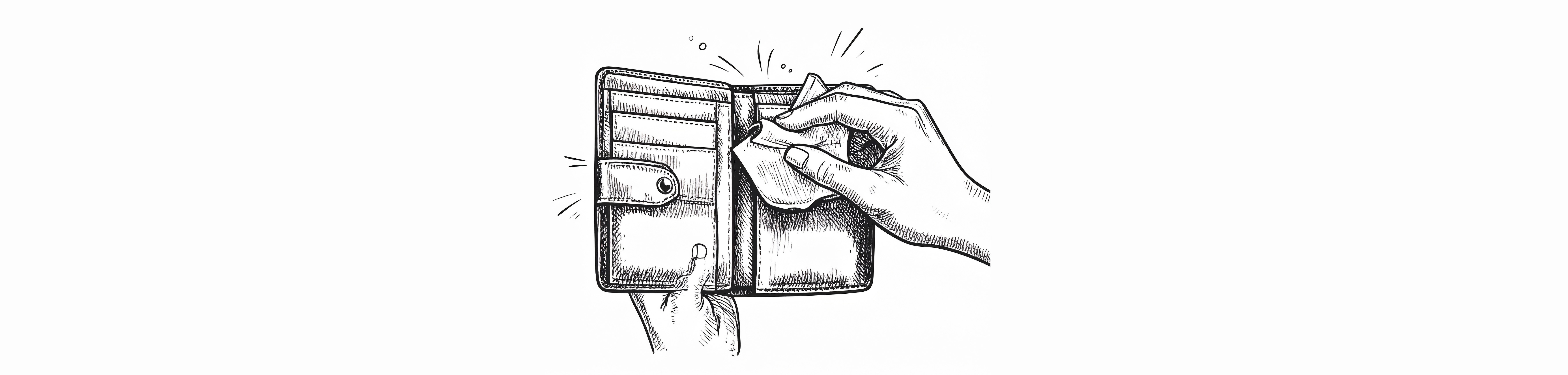 Cleaning a leather wallet
